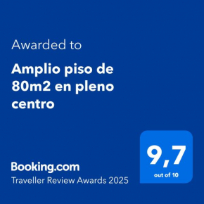 Amplio piso de 80m2 en pleno centro